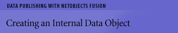 Internal Data Object